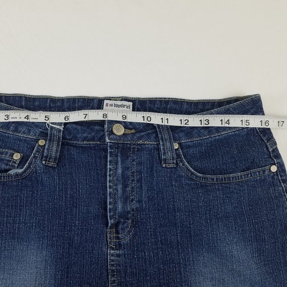 Jean Skirt 9 Denim Stretch Light Wash - Picture 4 of 6
